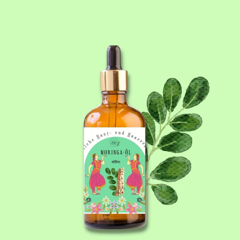 Reines Moringa-öl für Haut und Haar - 100 ML - Iyourveda